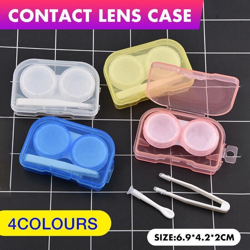 Lens Storage Case with Applicator Kit White - Image 2