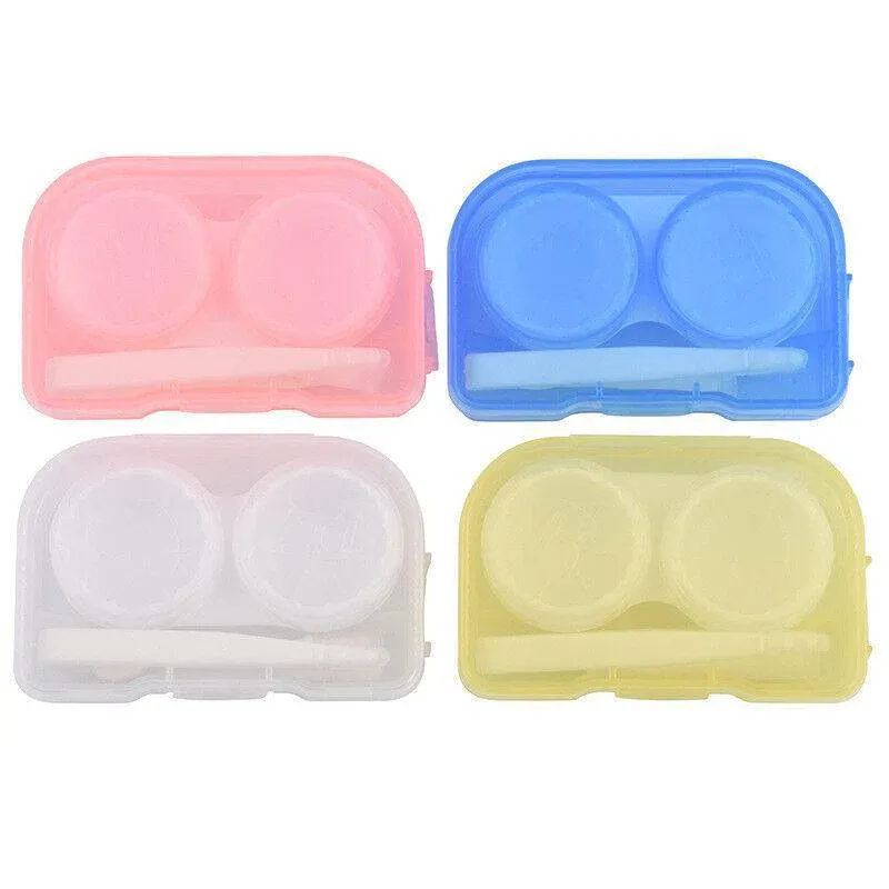 Lens Storage Case with Applicator Kit White - Image 3