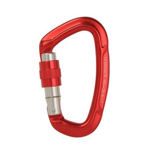 25KN Screwgate Carabiner Black - Image 10