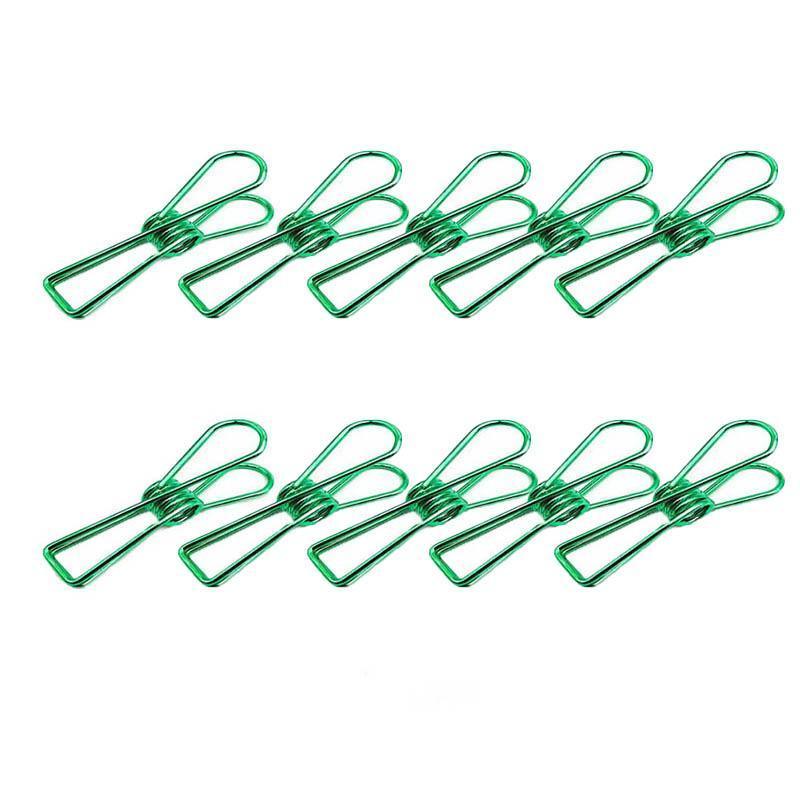 10X Spring Paperclips 33mm Rose Gold - Image 9