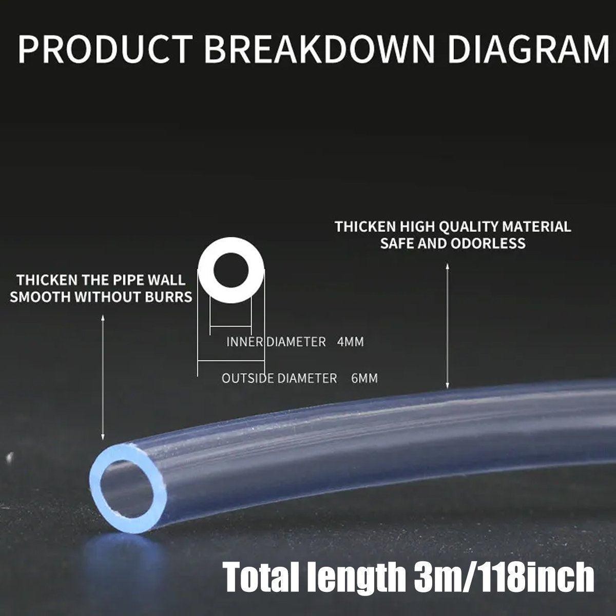 High Strength CO2 Pipe Aquarium Tubing - Image 3