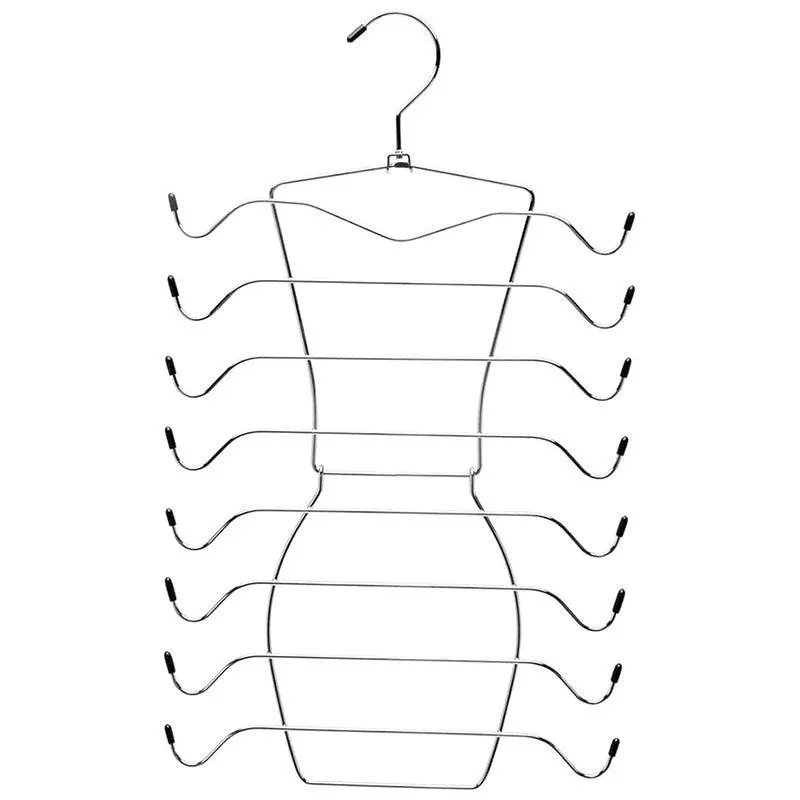 2pcs 8 Tier Metal Clothes Hanger - Image 2