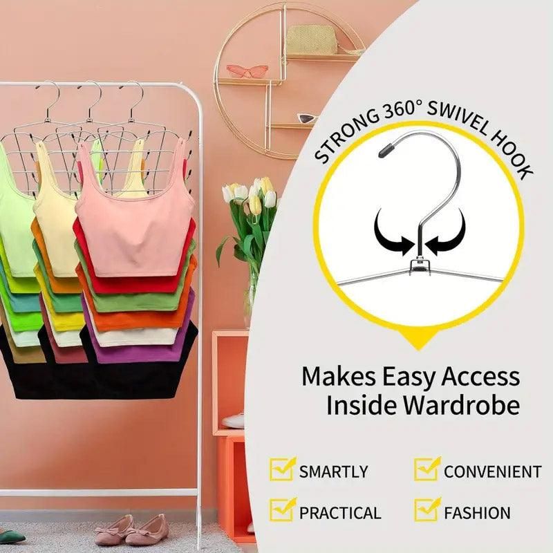 2pcs 8 Tier Metal Clothes Hanger - Image 9