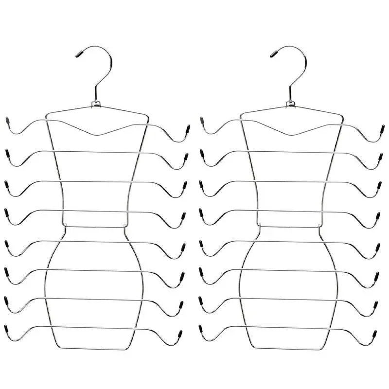 2pcs 8 Tier Metal Clothes Hanger - Image 13