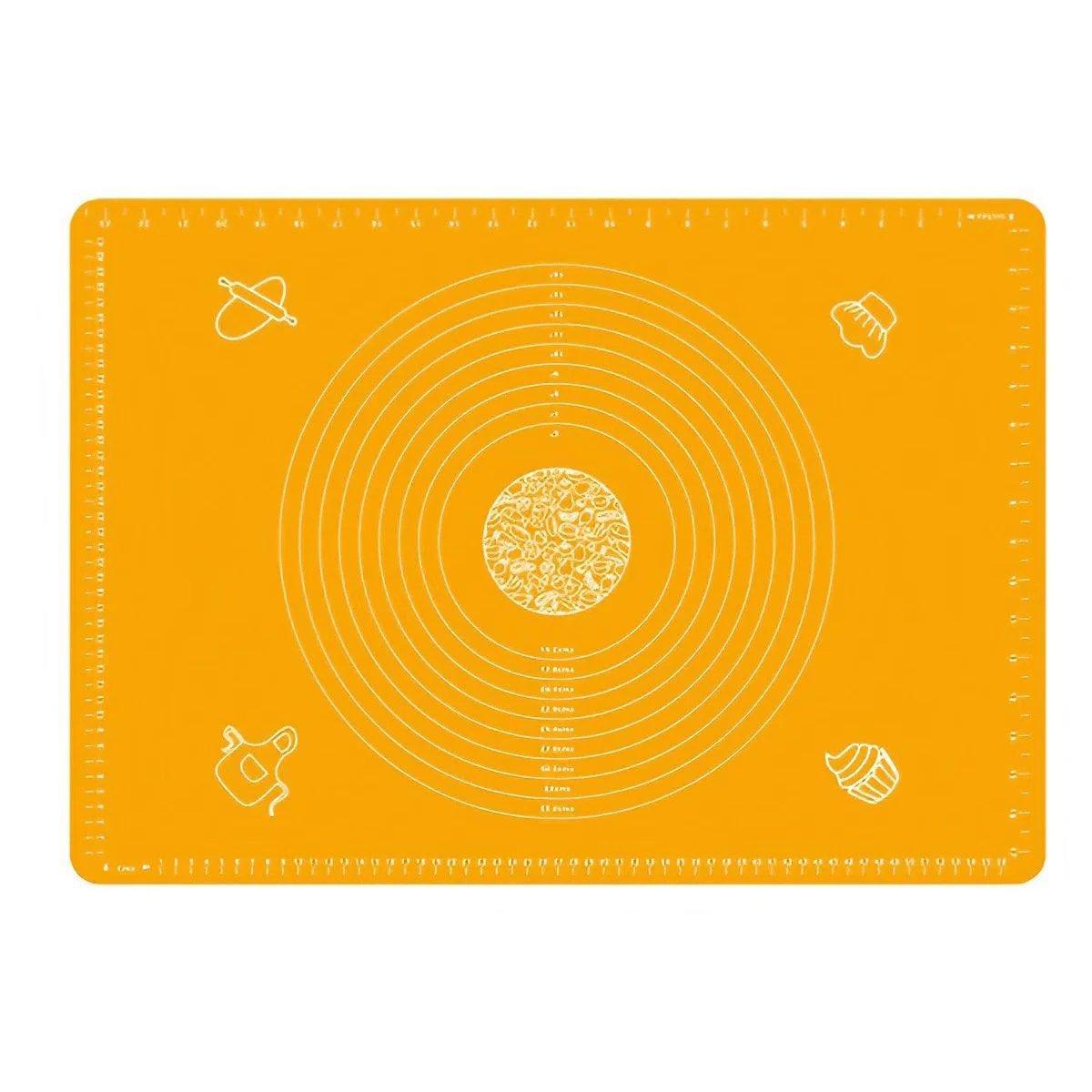 Orange Silicone Rolling Dough Mat - Image 8
