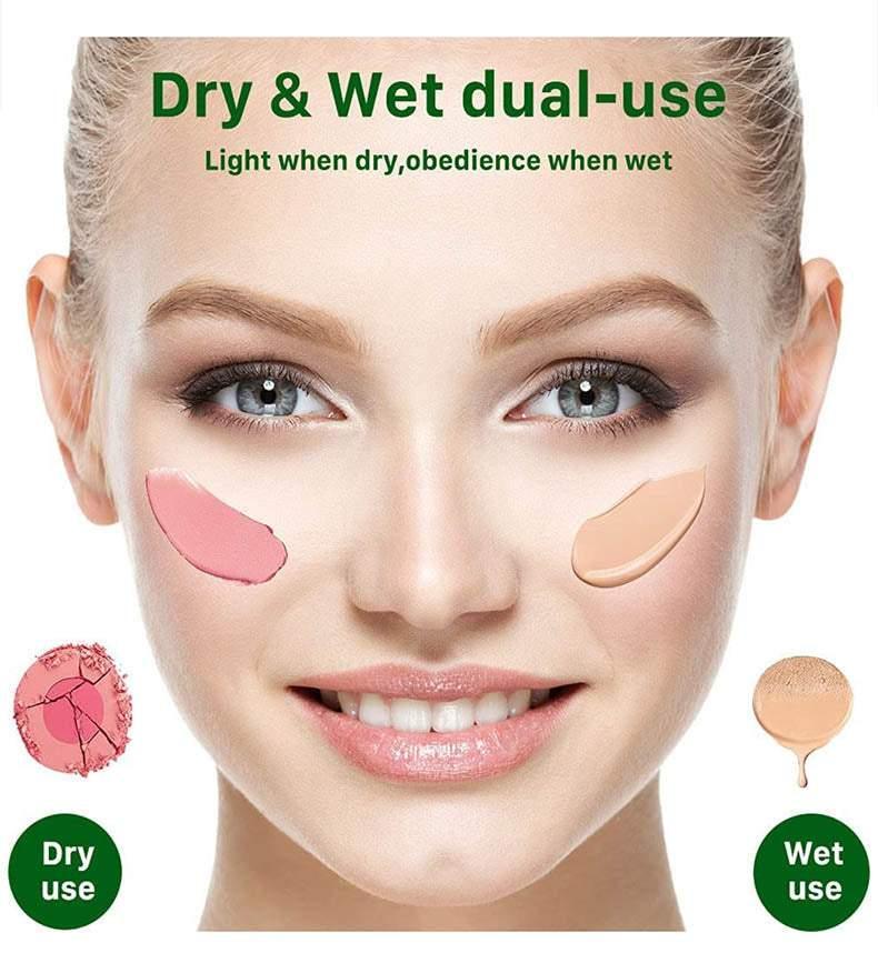 Air Cushion Puff Powder Foundation Makeup Sponge Rose Red - Image 4