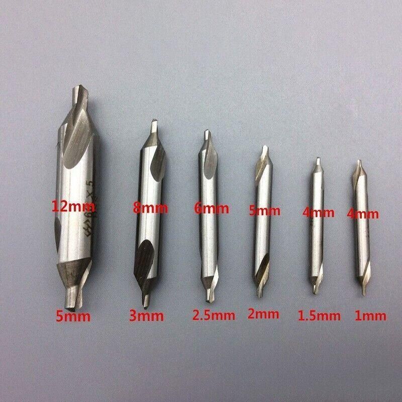 6Pcs Combined Center Drill Countersink Bit - Image 3