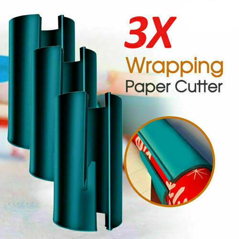 3PCS Sliding Wrapping Paper Cutter