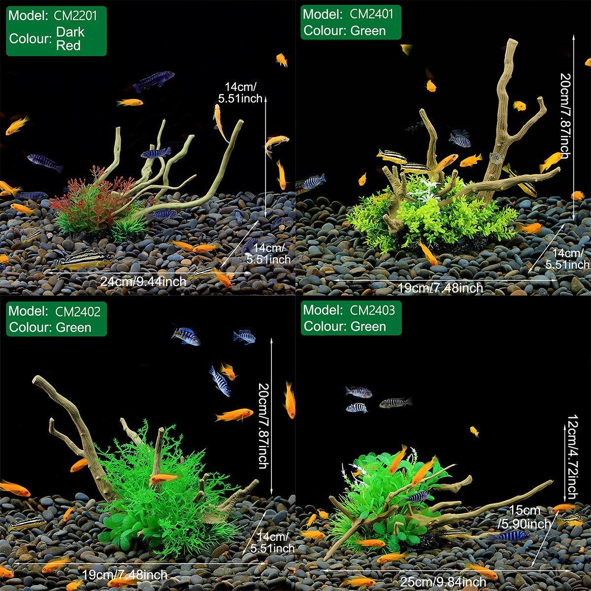 Aquarium Ornament CM3901 Green - Image 4