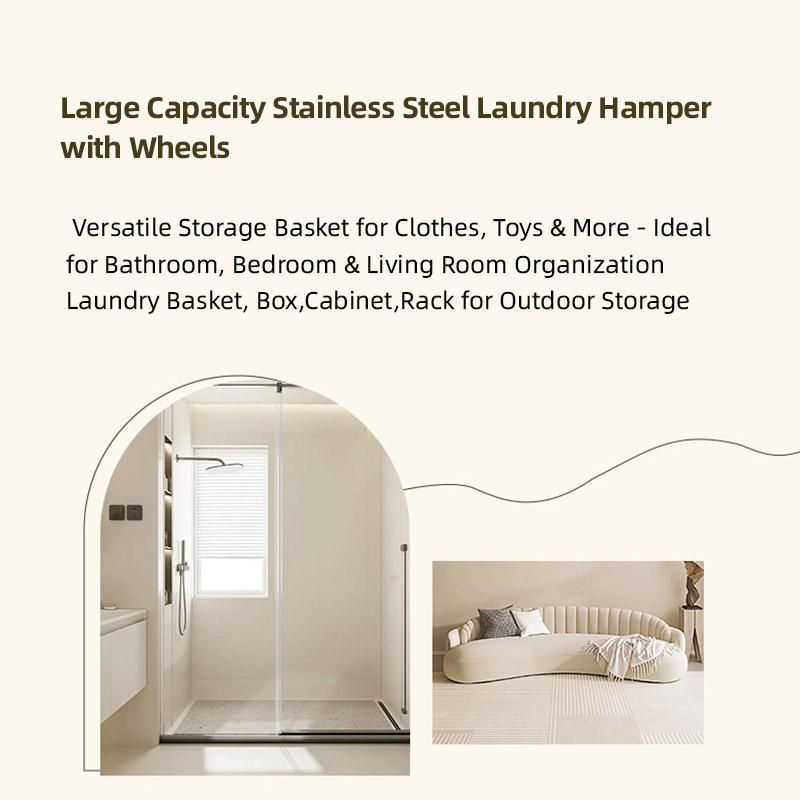 Removable Laundry Basket Clothes Organizer - Image 6