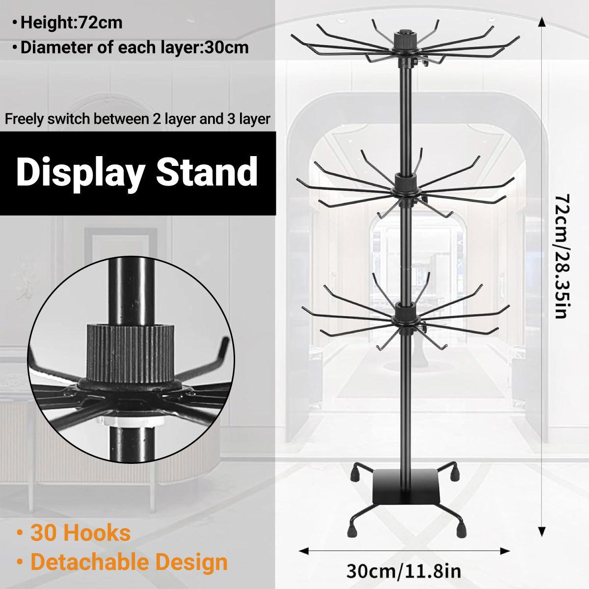 3-Tier Rotating Sock Rack