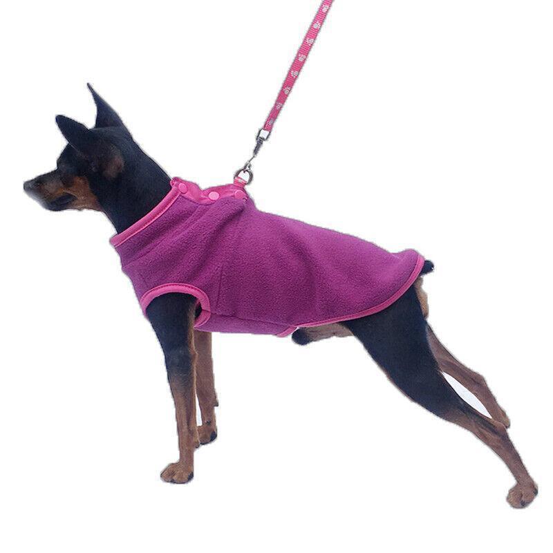 Pet Fleece Jumper Green XS Warm - Image 3