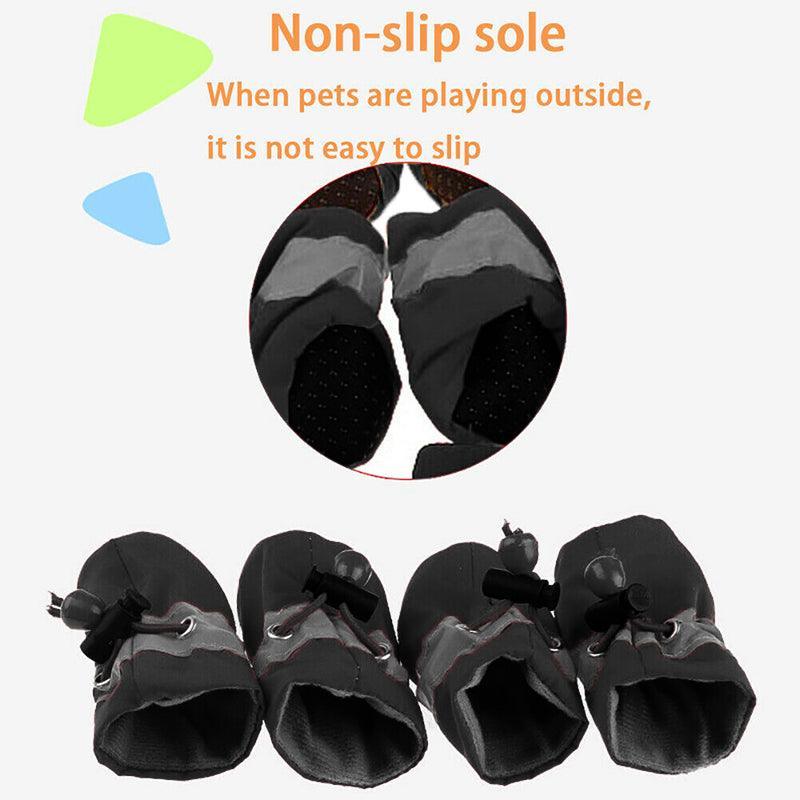 Dog Shoes 4XL 4Pcs Anti Slip - Image 4