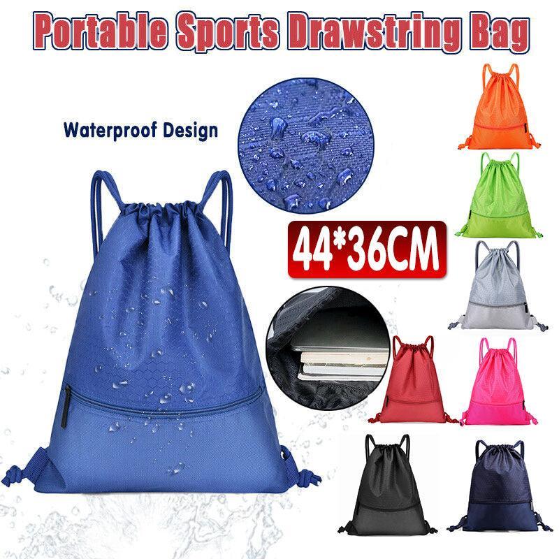 Backpack Sport String Tote Green