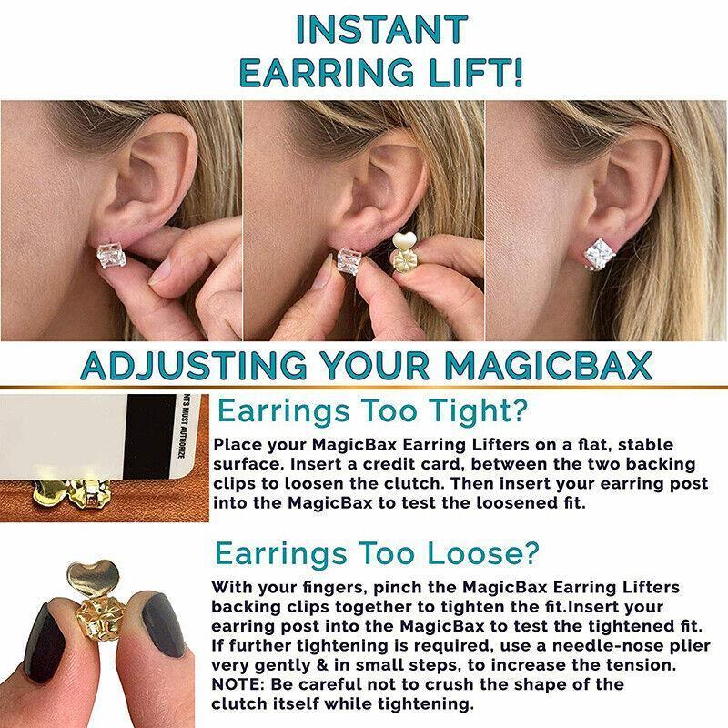 Hypoallergenic Earring Support Lifts - Image 5