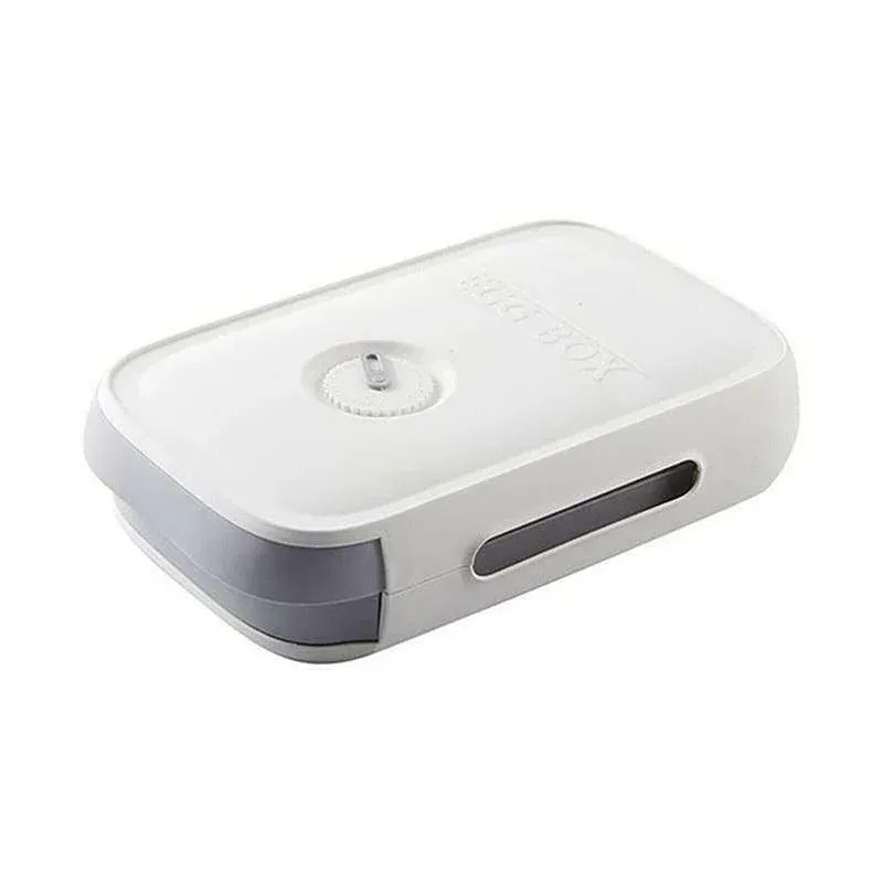 Drawer Type Eggs Tray Storage Box White