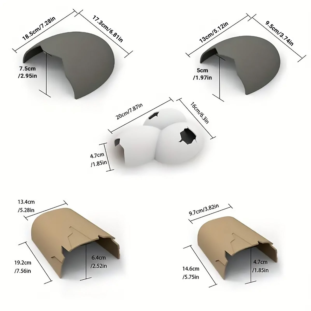 Reptile Hideout Tree Pattern Set of 2 - Image 3