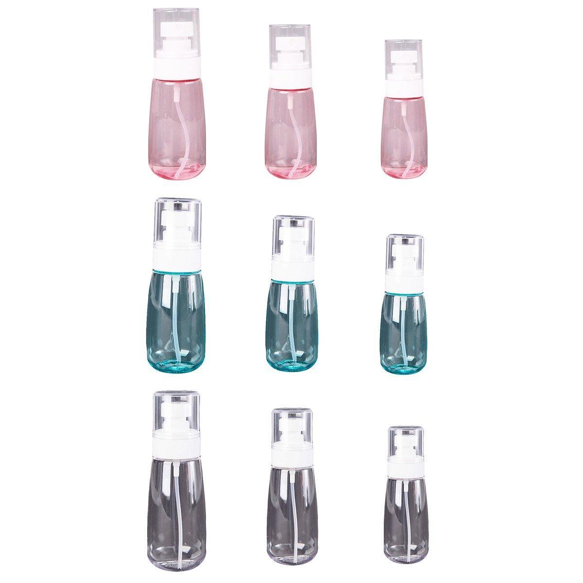 10pcs Portable Travel Emulsion Dispenser Clear 60ml - Image 2