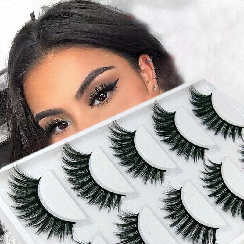 5 Pairs 3D Natural Thick False Eyelashes G800 - Image 13