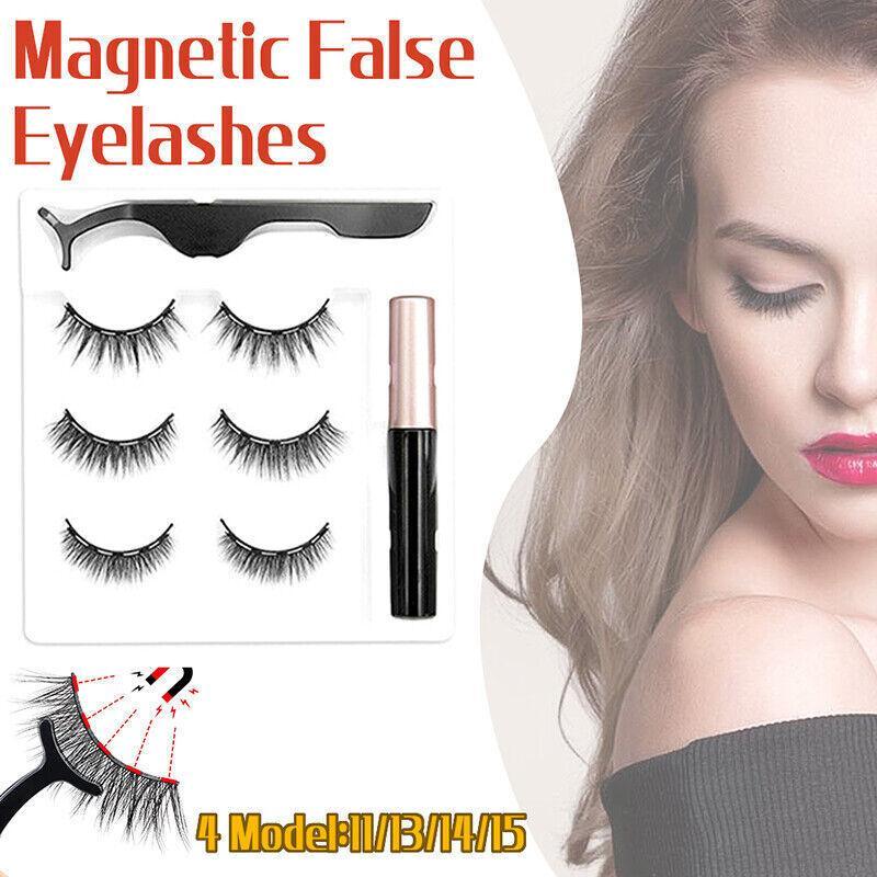 Magnetic False Eyelashes Natural Eye Lashes Model 14