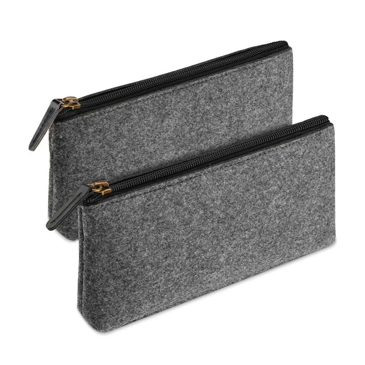 10PCS Large Capacity Felt Pencil Case Organizer - Image 12