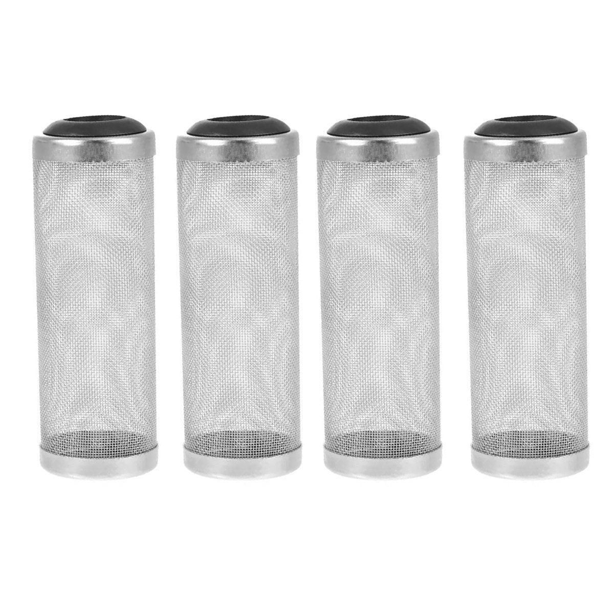 Stainless Steel Shrimp Filter Guard Black 16mm