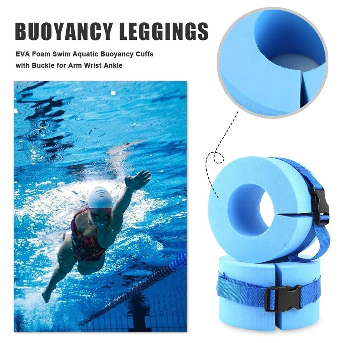 2pcs Swimming Gear Arm Floats - Image 4