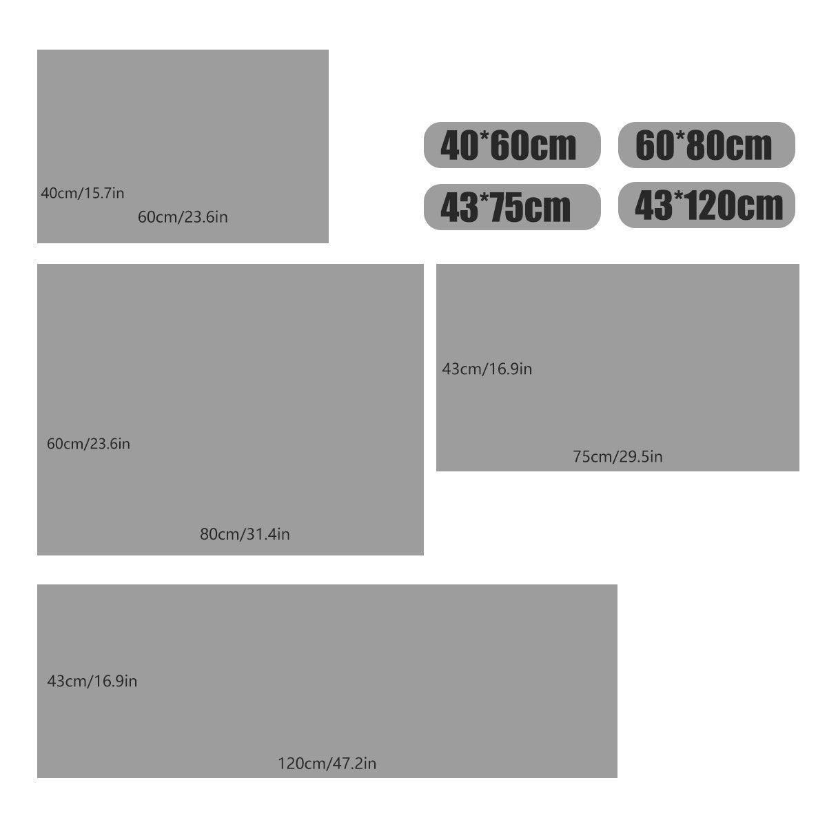 Bathroom Shower Mat Non-Slip White 43x75cm - Image 3
