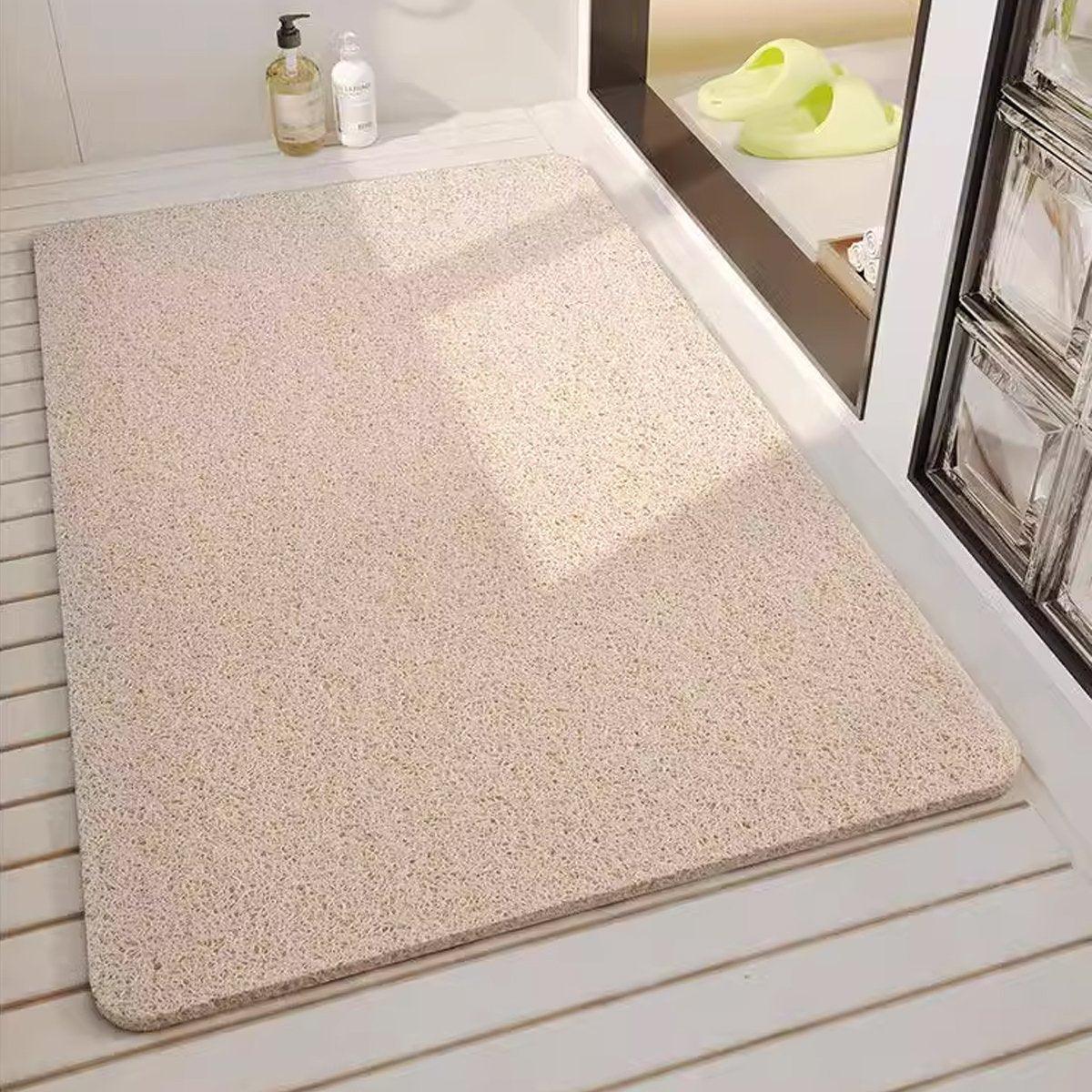 Bathroom Shower Mat Non-Slip White 43x75cm - Image 5
