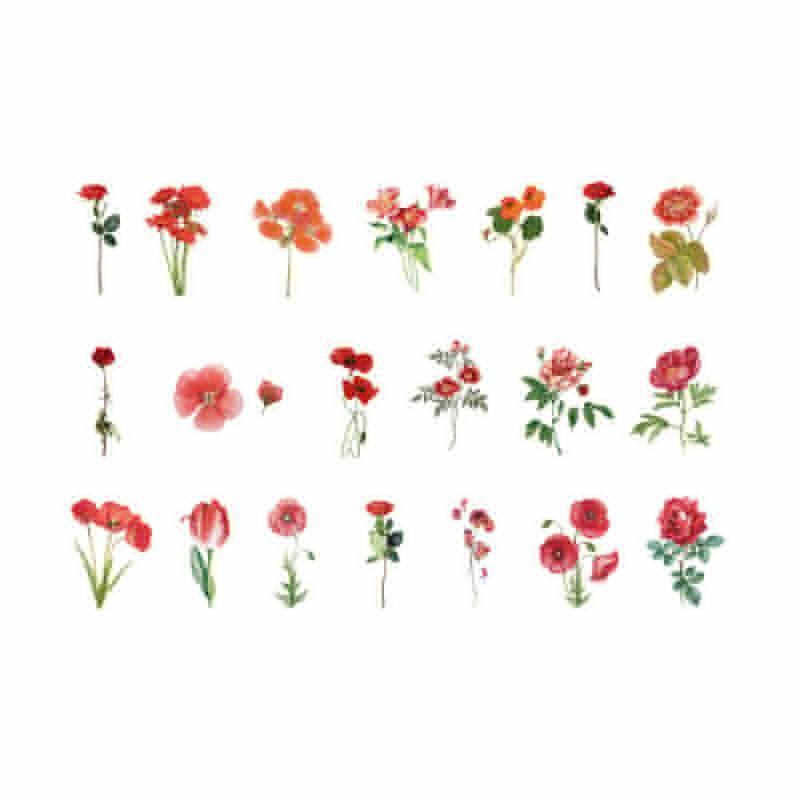 Scrapbooking Flower Stickers B - Image 7