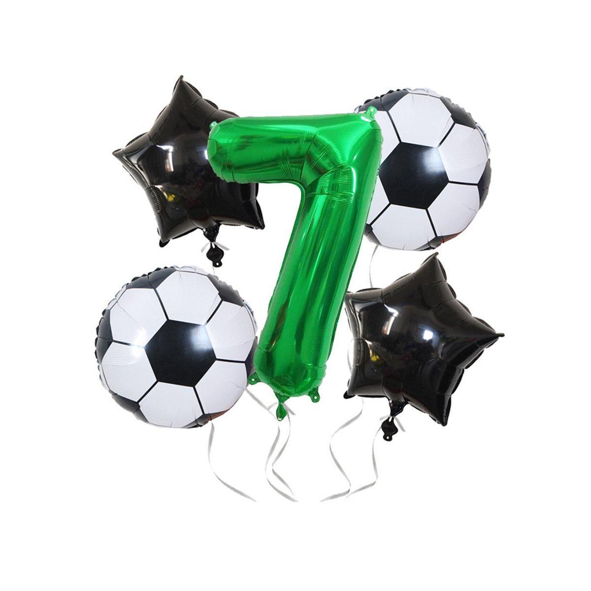 32 Inch Green Soccer Balloons 5 Pieces Set 1 - Image 12