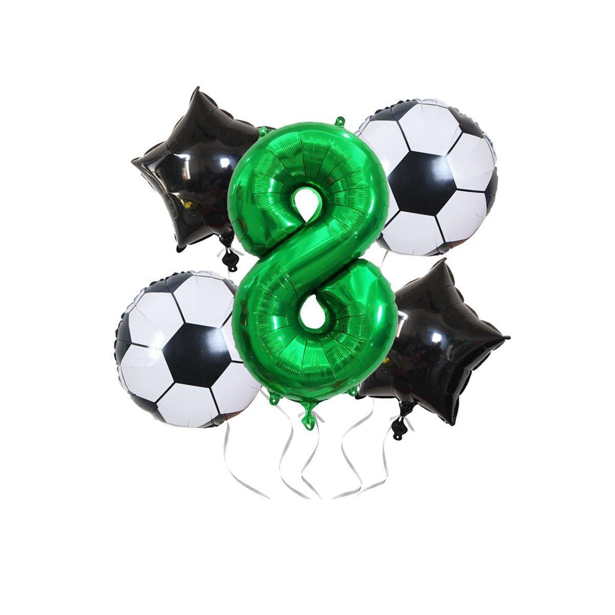 32 Inch Green Soccer Balloons 5 Pieces Set 1 - Image 13