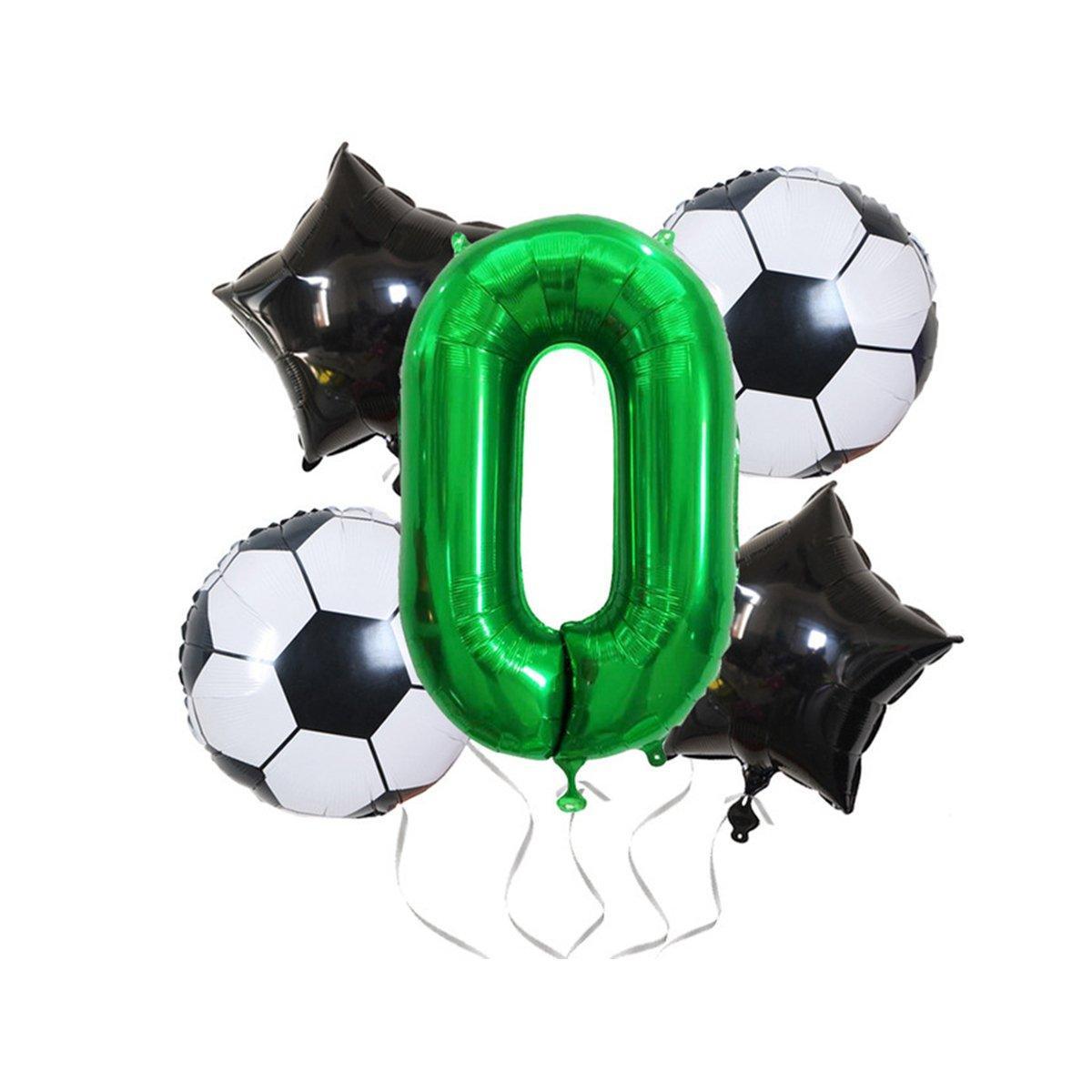 32 Inch Green Soccer Balloons 5 Pieces Set 1 - Image 15