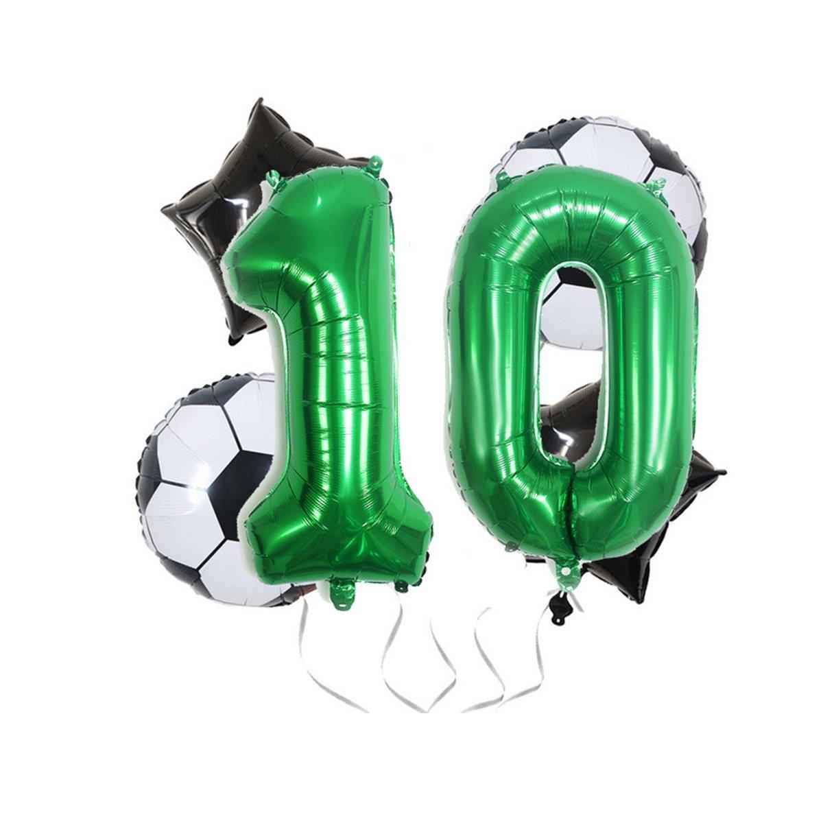 32 Inch Green Soccer Balloons 5 Pieces Set 1 - Image 16
