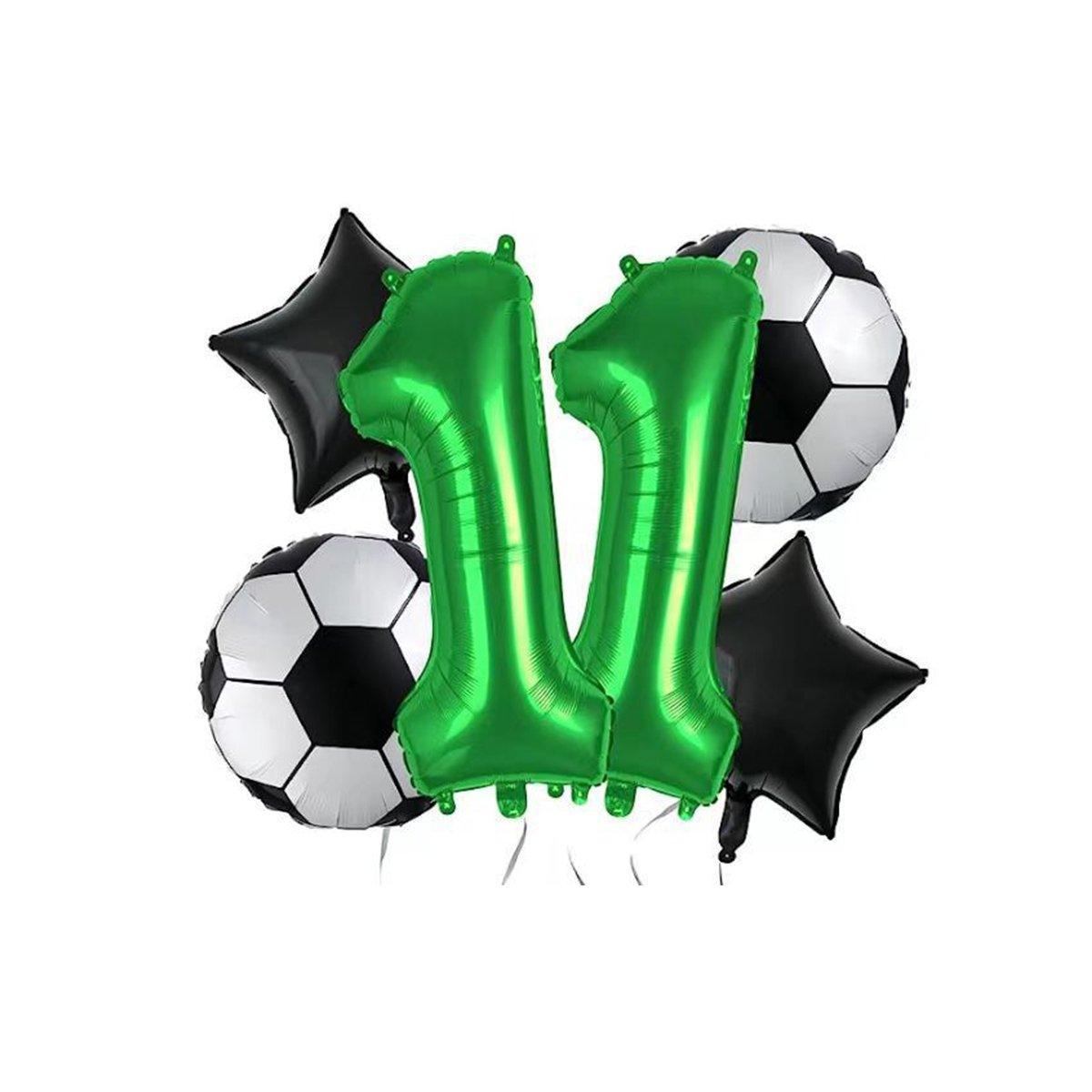 32 Inch Green Soccer Balloons 5 Pieces Set 1 - Image 17
