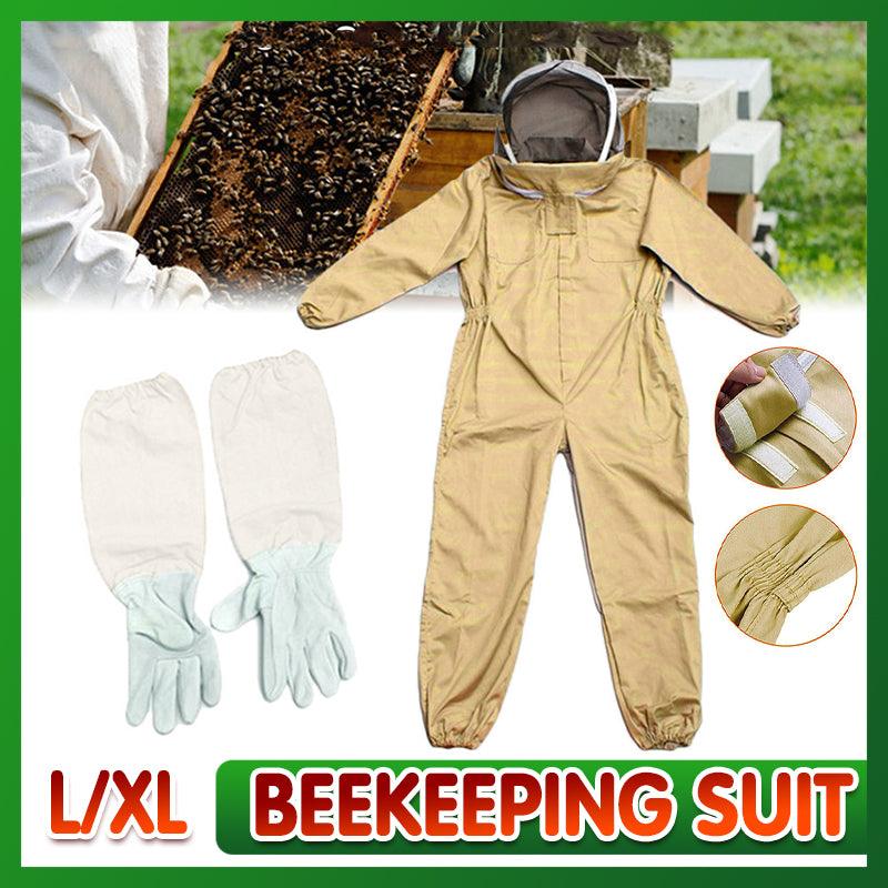 Full Beekeeping Suit with Gloves L