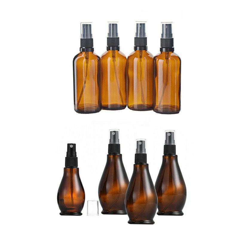 100ml Amber Glass Essential Oil Roller Bottles 5PCS - Image 2
