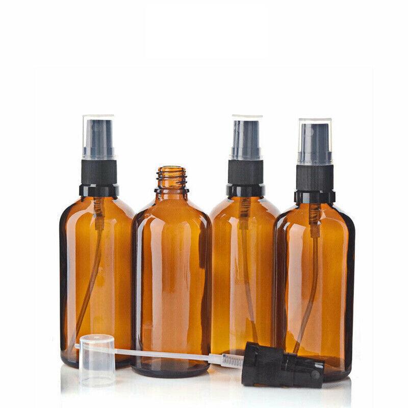 100ml Amber Glass Essential Oil Roller Bottles 5PCS - Image 13