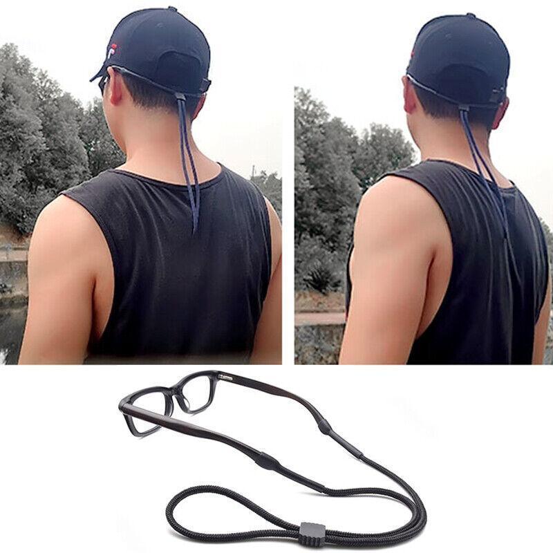 Glasses Lanyard Nylon Strap - Brown - Image 3