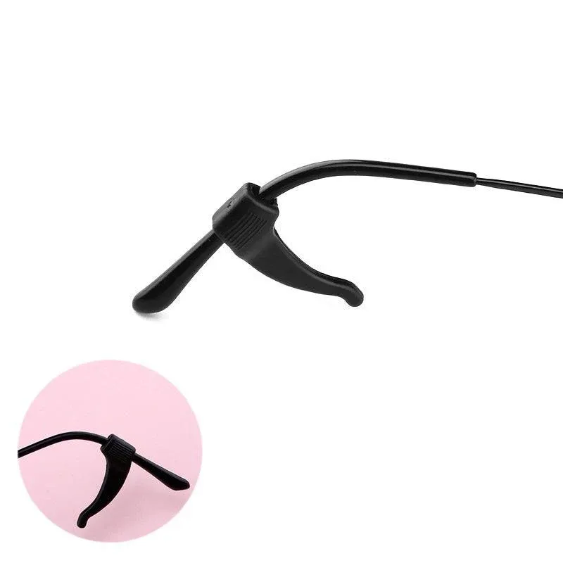 Silicone Glasses Ear Hooks - Clear - Image 13