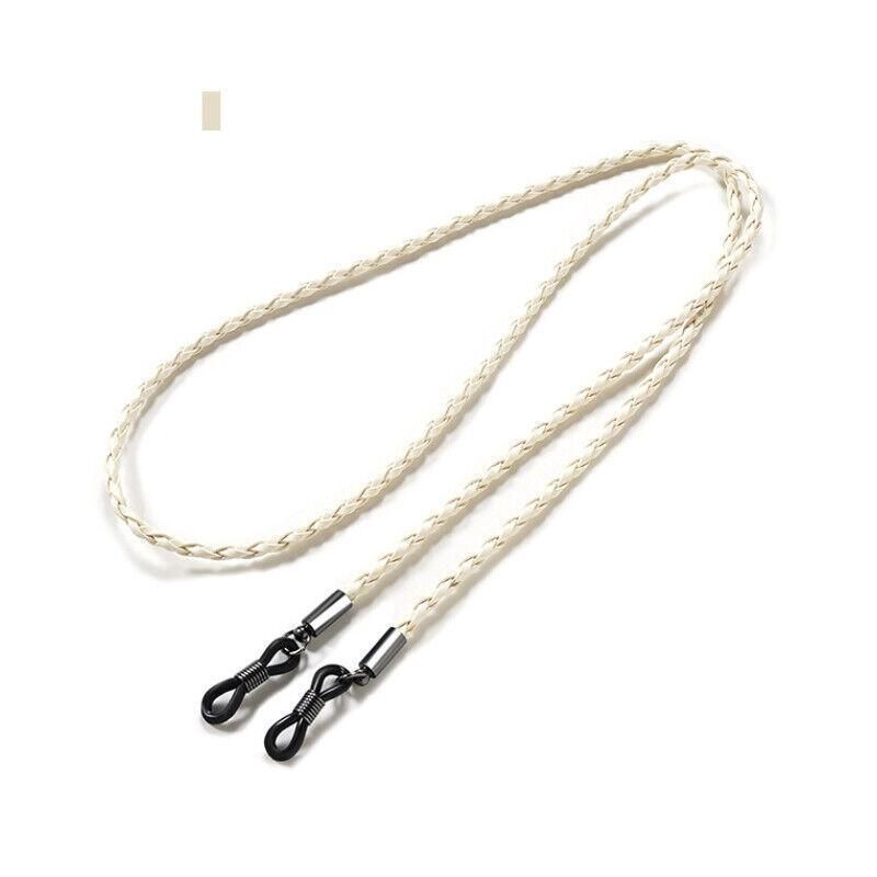 PU Glasses Holder Strap Chain - Black - Image 7