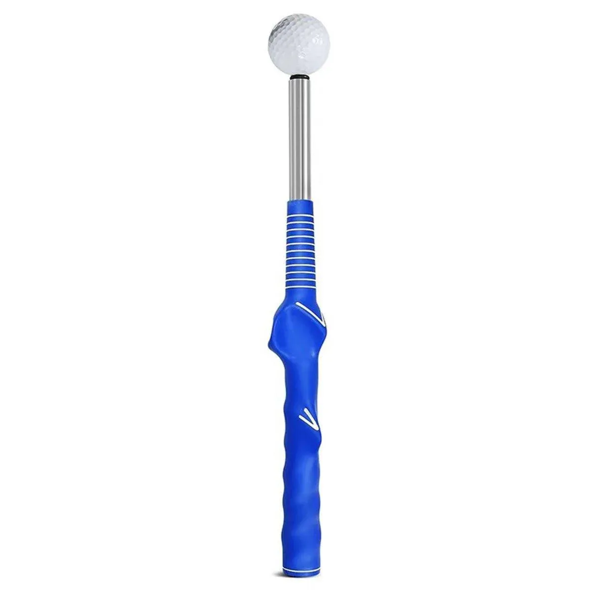 Golf Swing Training Aid Telescopic Blue
