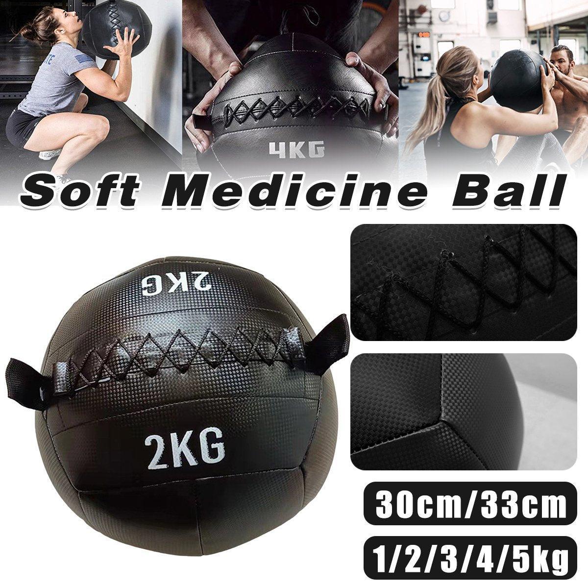 Non-Elastic Soft Squat Wall Ball 4kg