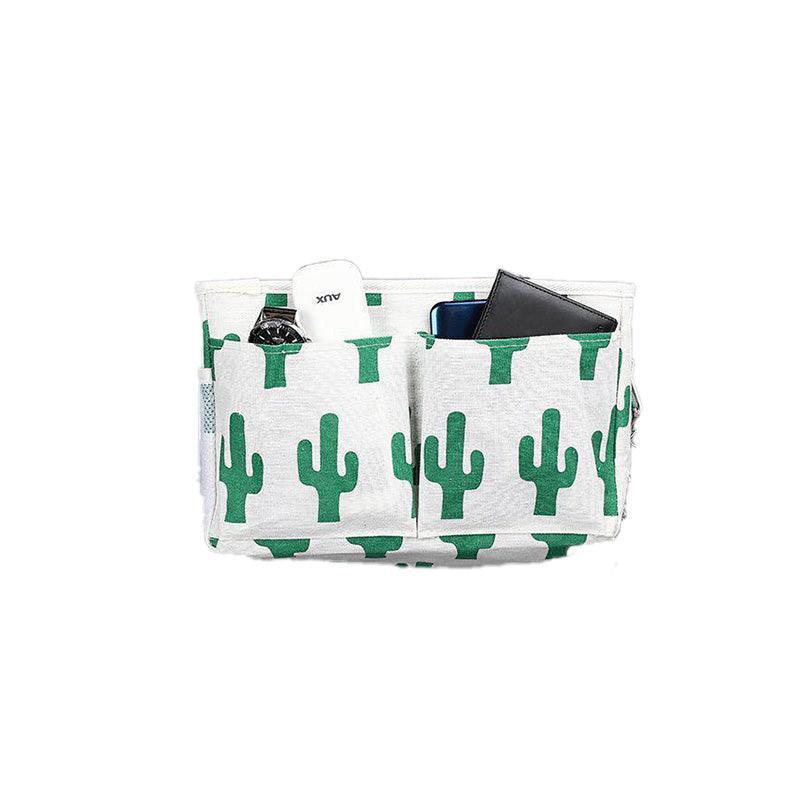 Hanging Bedside Storage Caddy Grey Triangle - Image 8
