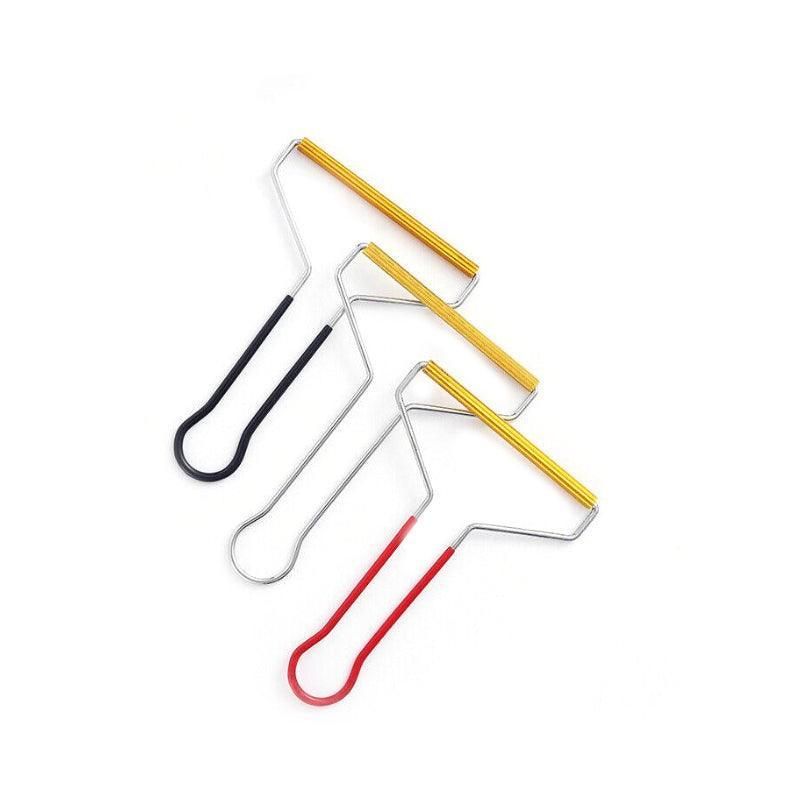 Lint Cleaner Pro Steel Manual Clothes Fluff Remover Red - Image 3