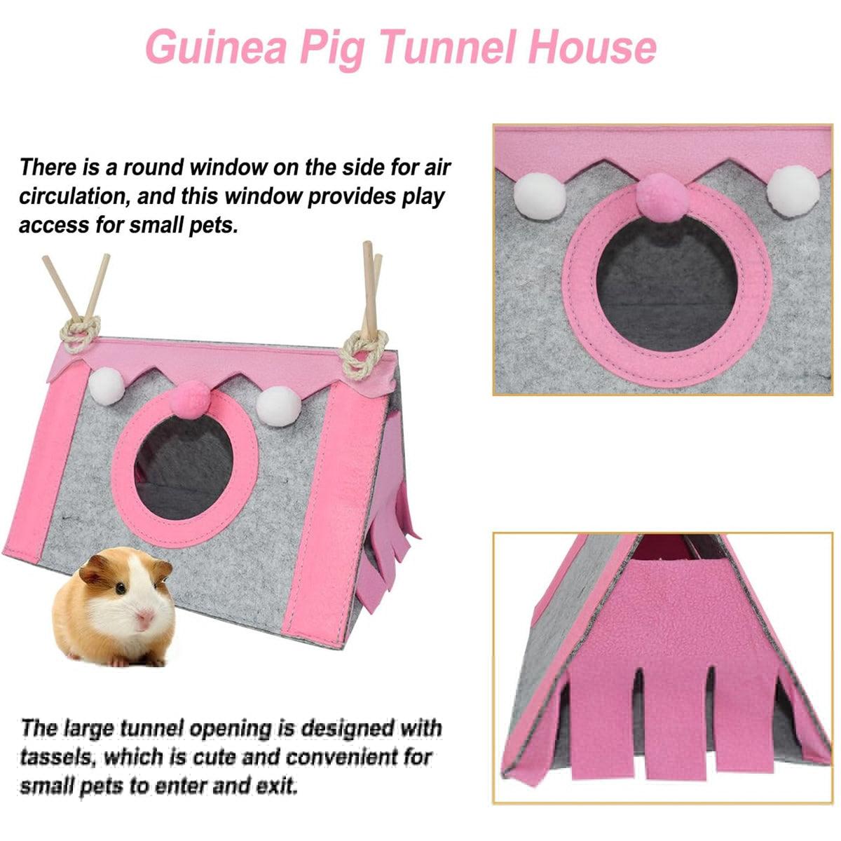 Hamster Tent Blue Cozy Hideout - Image 5