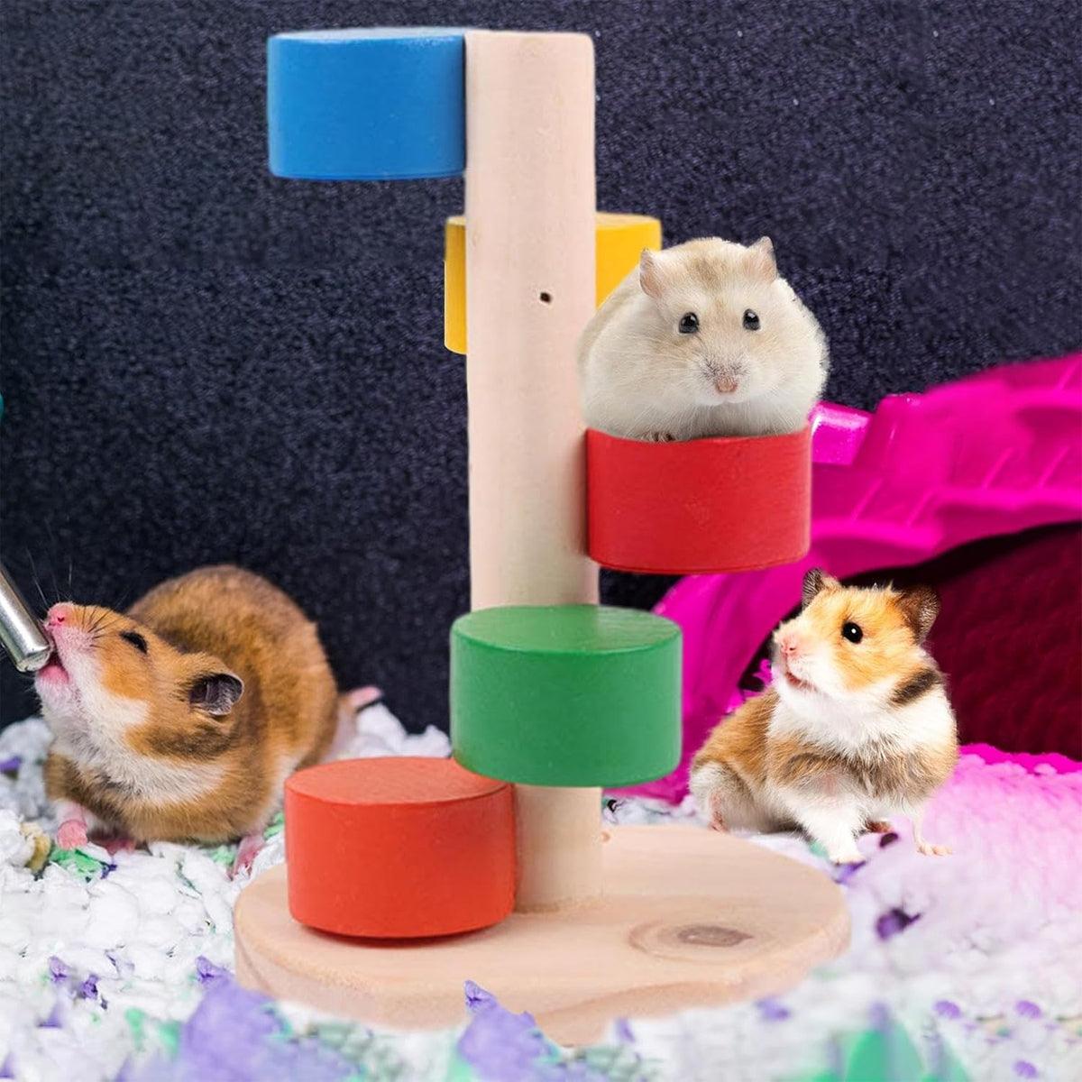 Hamster Toys Colorful Cloud Ladder - Image 4
