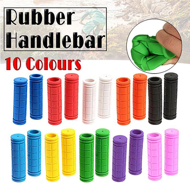 Rubber Grips for BMX MTB Bike Black