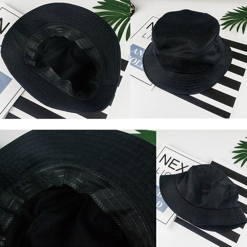 Unisex Sun Bucket Hat Beige - Image 5