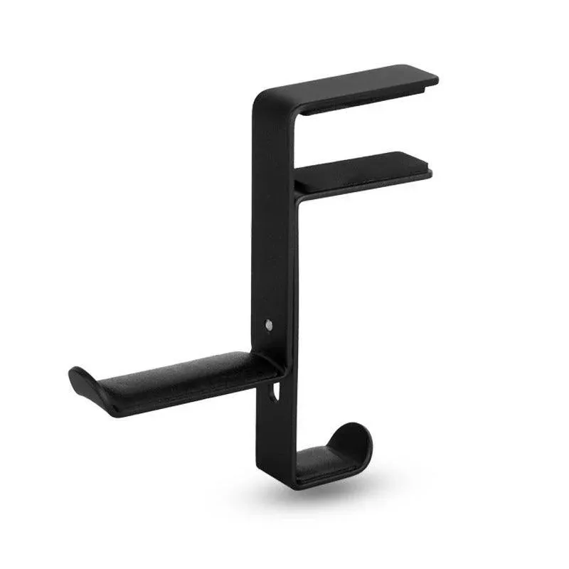 Metal Earphone Headset Desk Display Stand Black